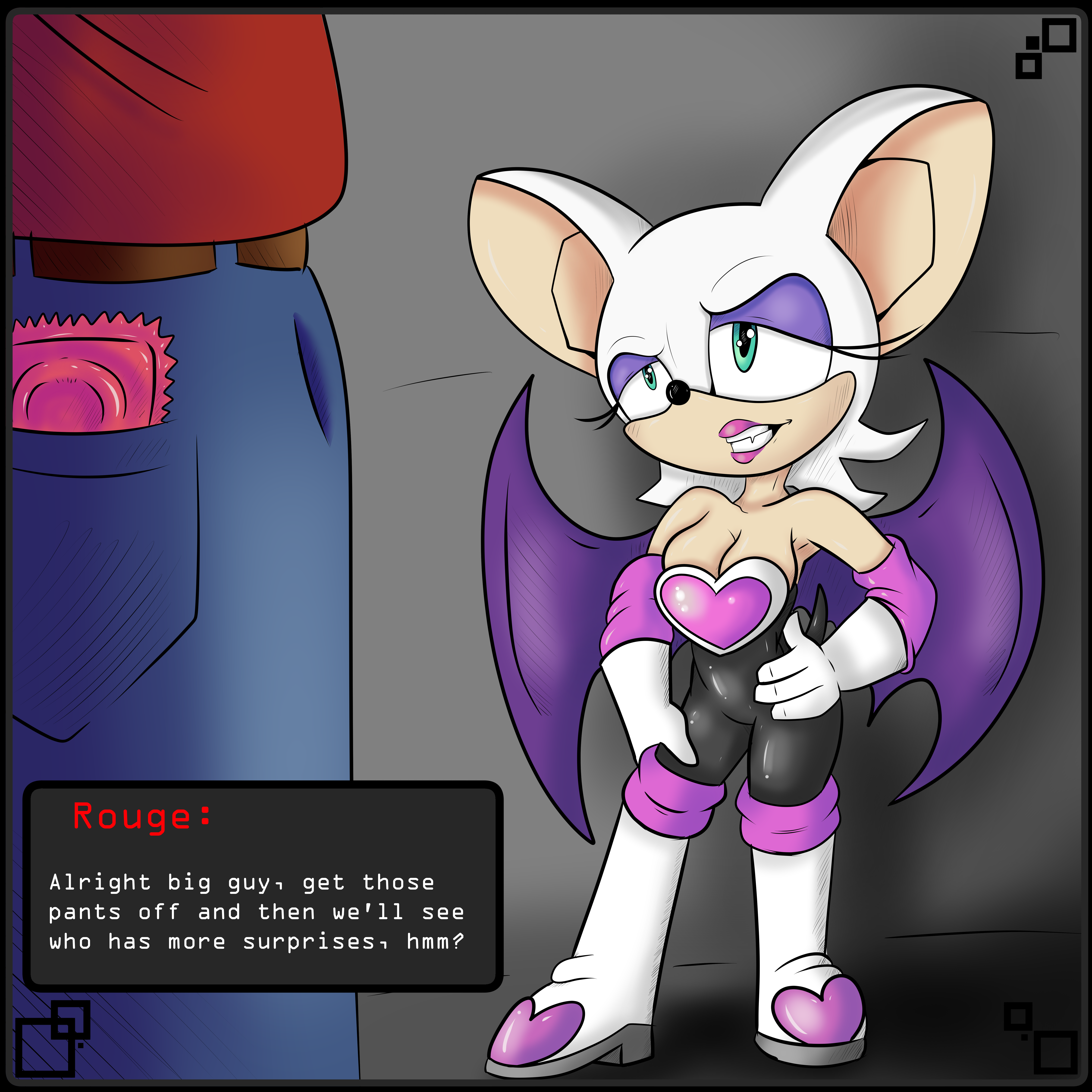 Rouge The Bat (Sonic (Series)) Rule 34 Image