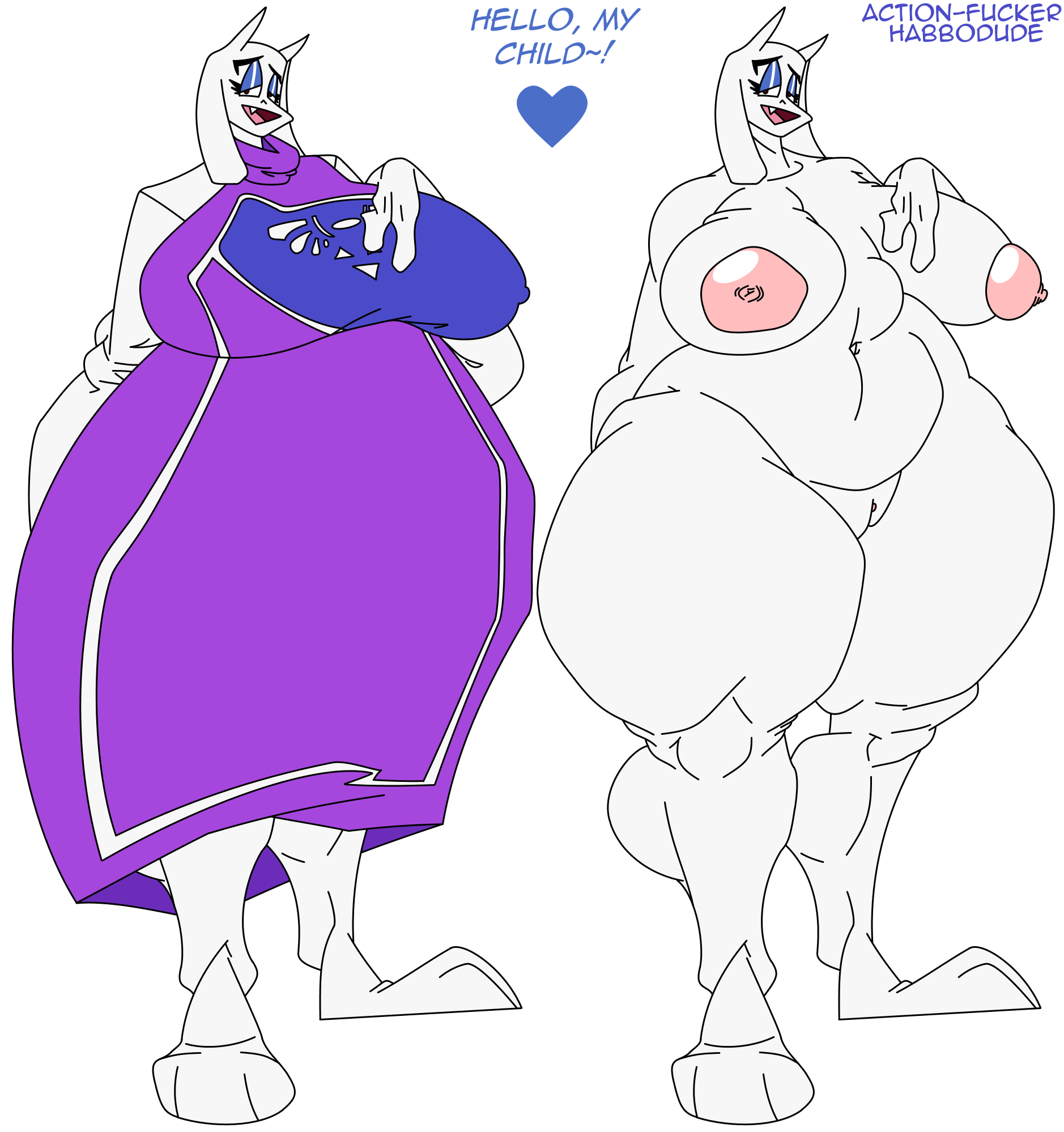 Toriel (Undertale) Rule 34 Image