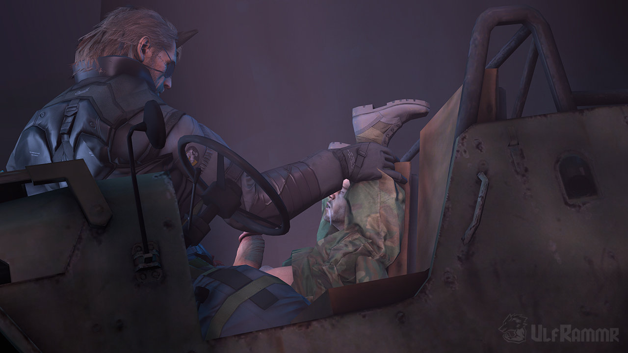 Venom Snake (Metal Gear Solid) Rule 34 Image