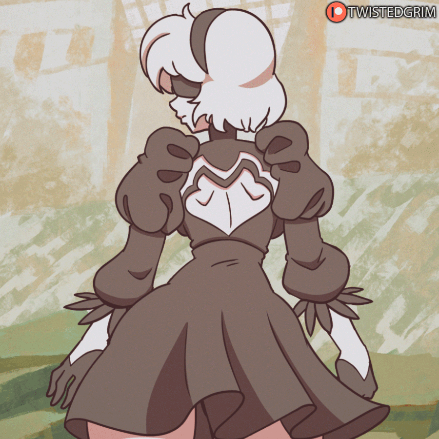Yorha 2b (Lewdness) Rule 34 Image