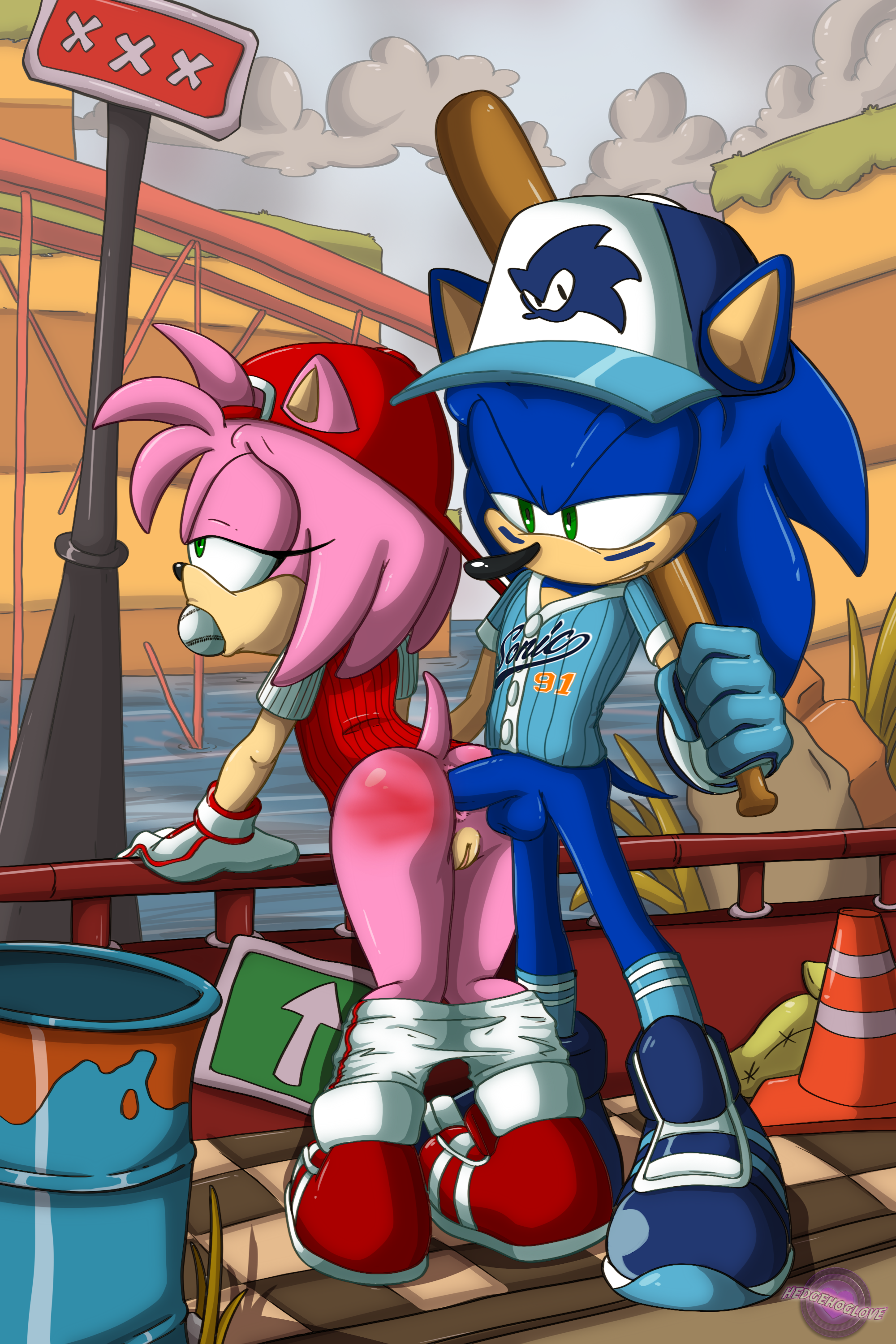 Amy Rose (Sonic (Series)) Rule 34 Image