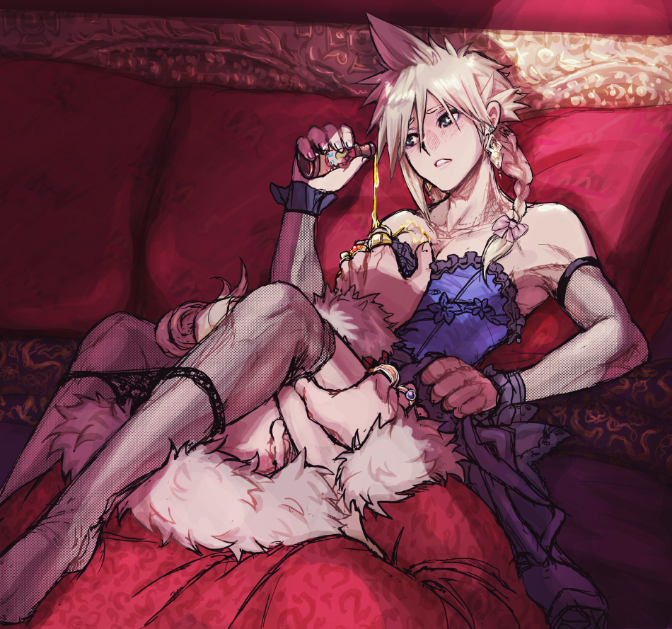 Cloud Strife (Final Fantasy) Rule 34 Image