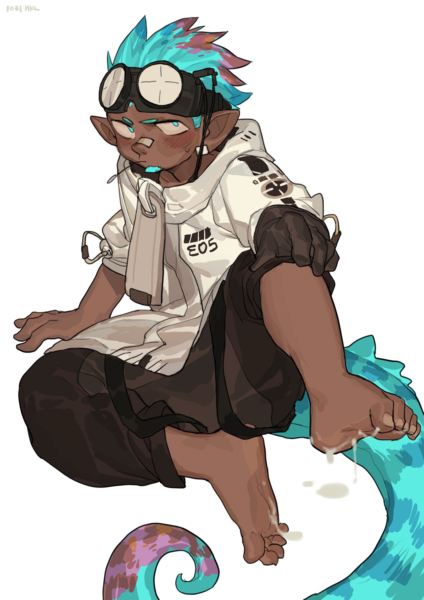 Ethan (Arknights) Rule 34 Image