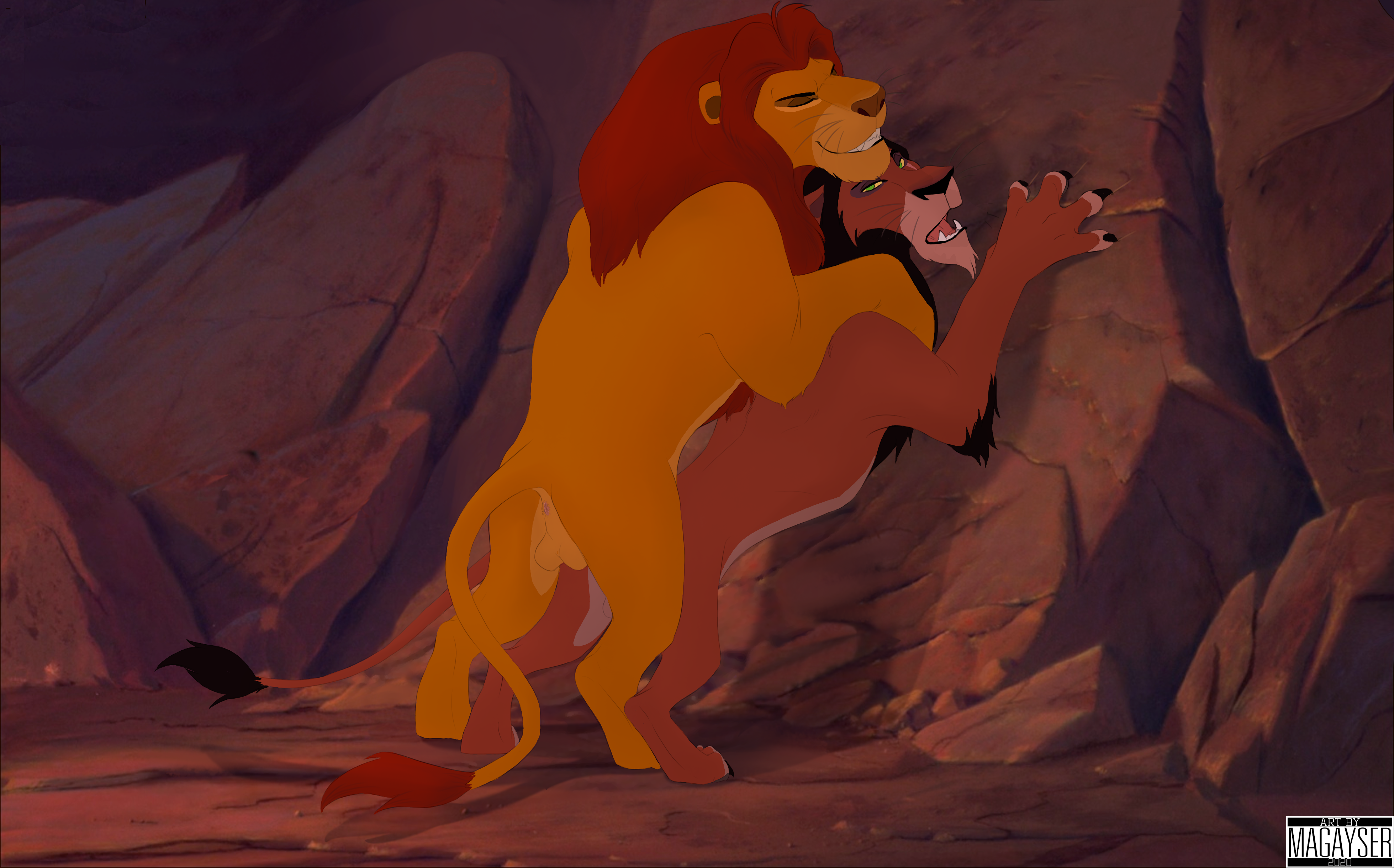 Mufasa (Disney) Rule 34 Image