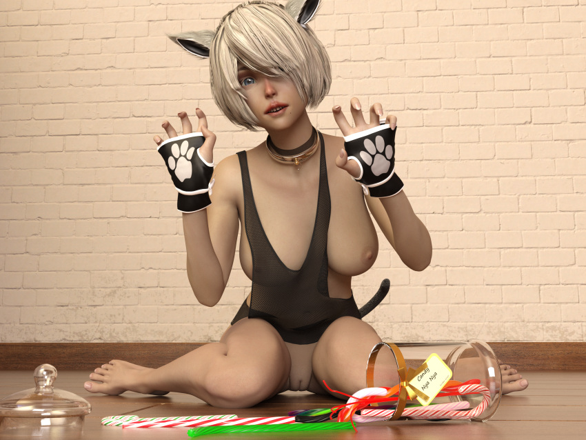 Yorha 2b (Nier: Automata) Rule 34 Image