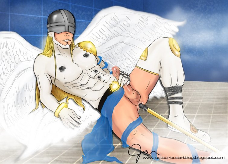 Angemon (Digimon) Rule 34 Image