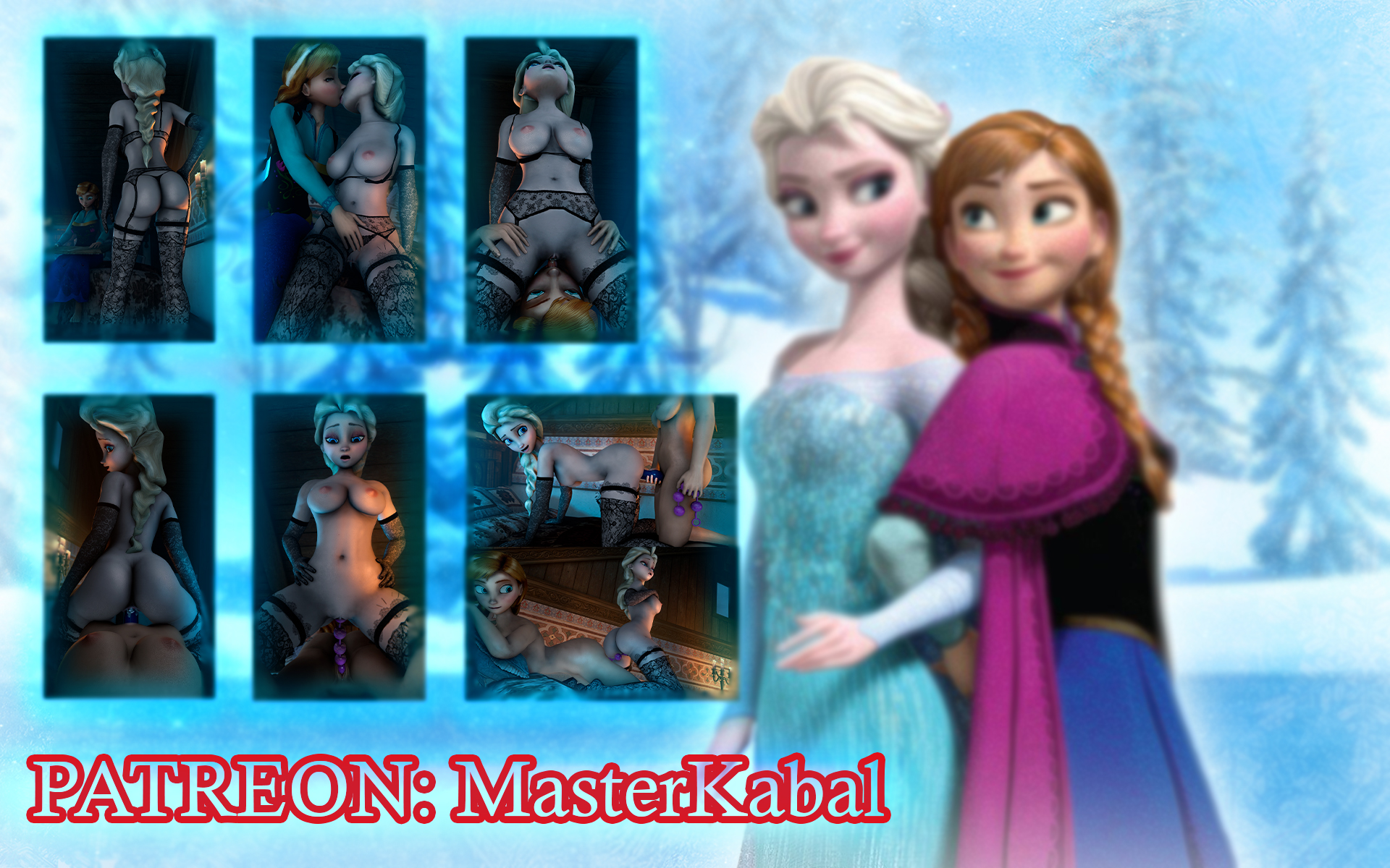 Anna (Frozen) Rule 34 Image