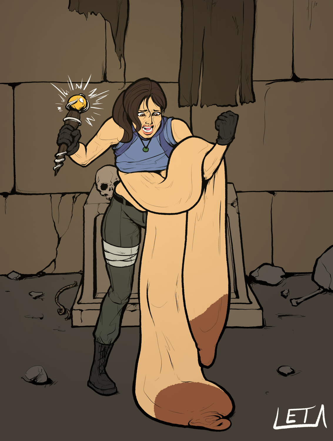 Lara Croft (Tomb Raider) Rule 34 Image
