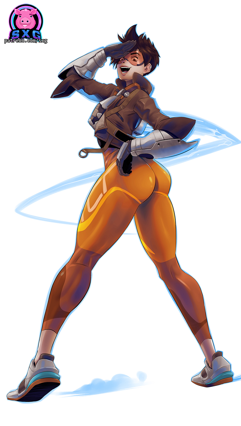 Tracer (Overwatch) Rule 34 Image