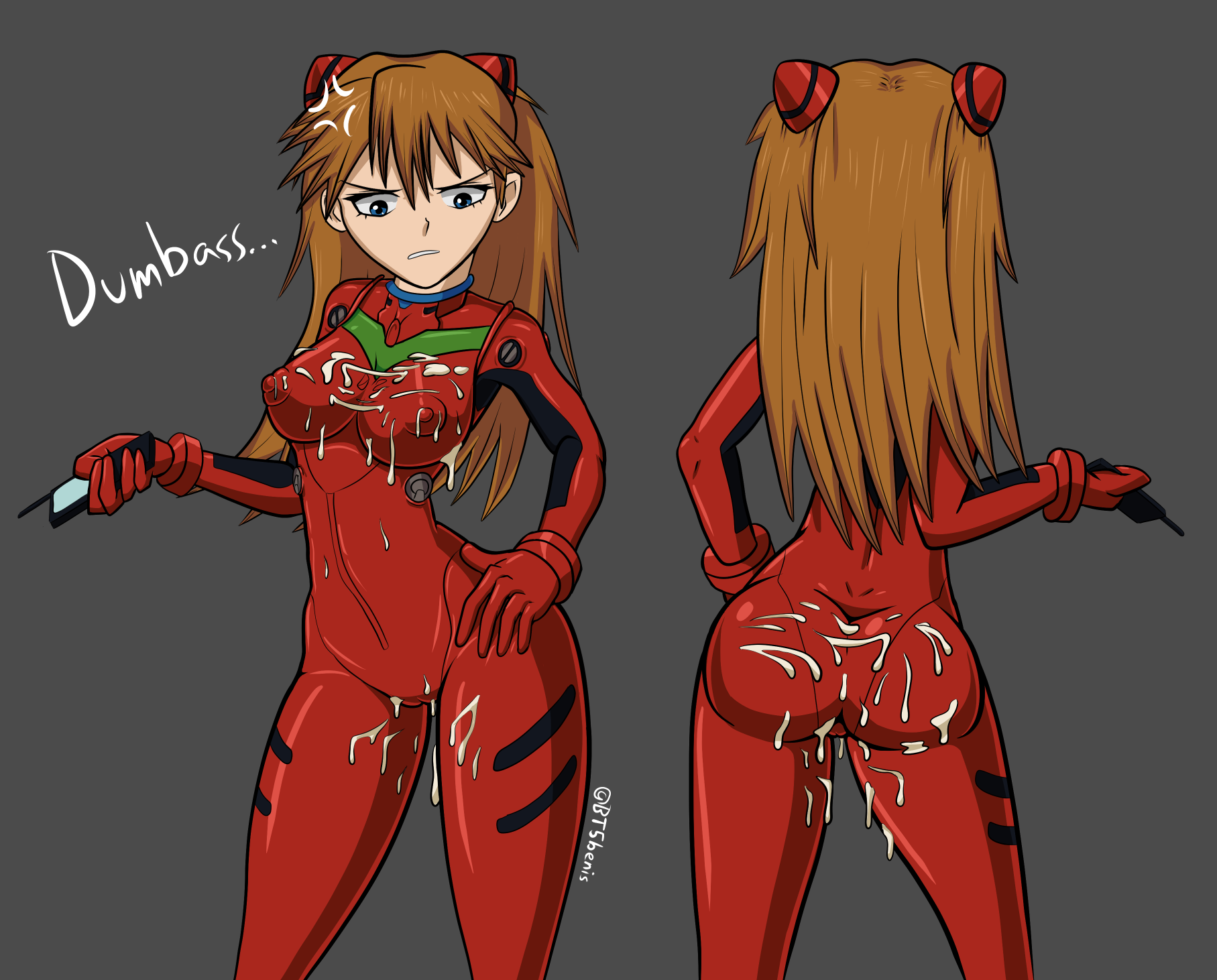 Asuka Langley Sohryu (Neon Genesis Evangelion) Rule 34 Image