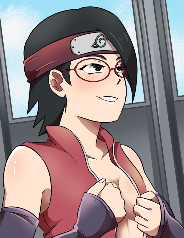 Sarada Uchiha (Boruto: Naruto Next Generations) Rule 34 Image
