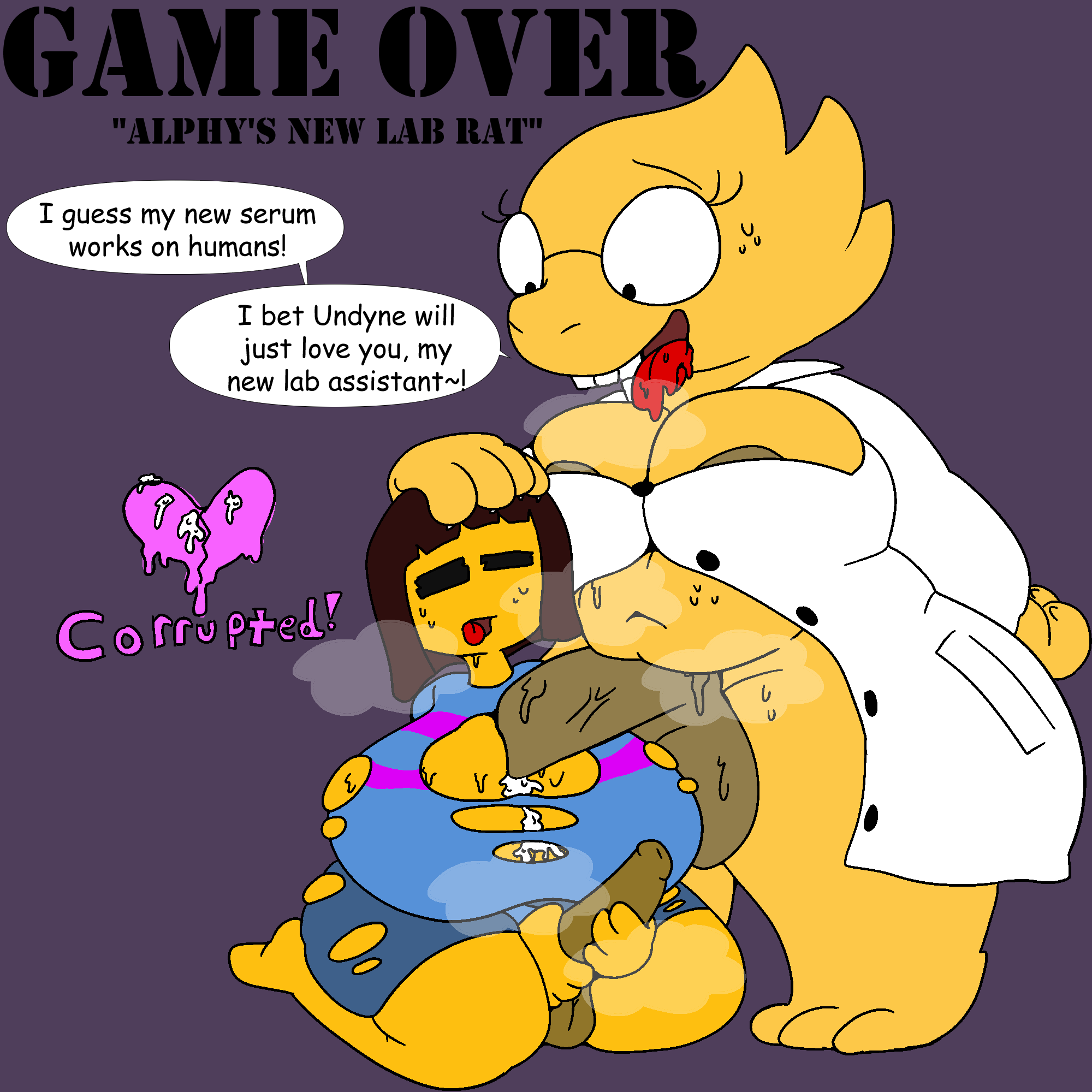 Alphys (Undertale) Rule 34 Image