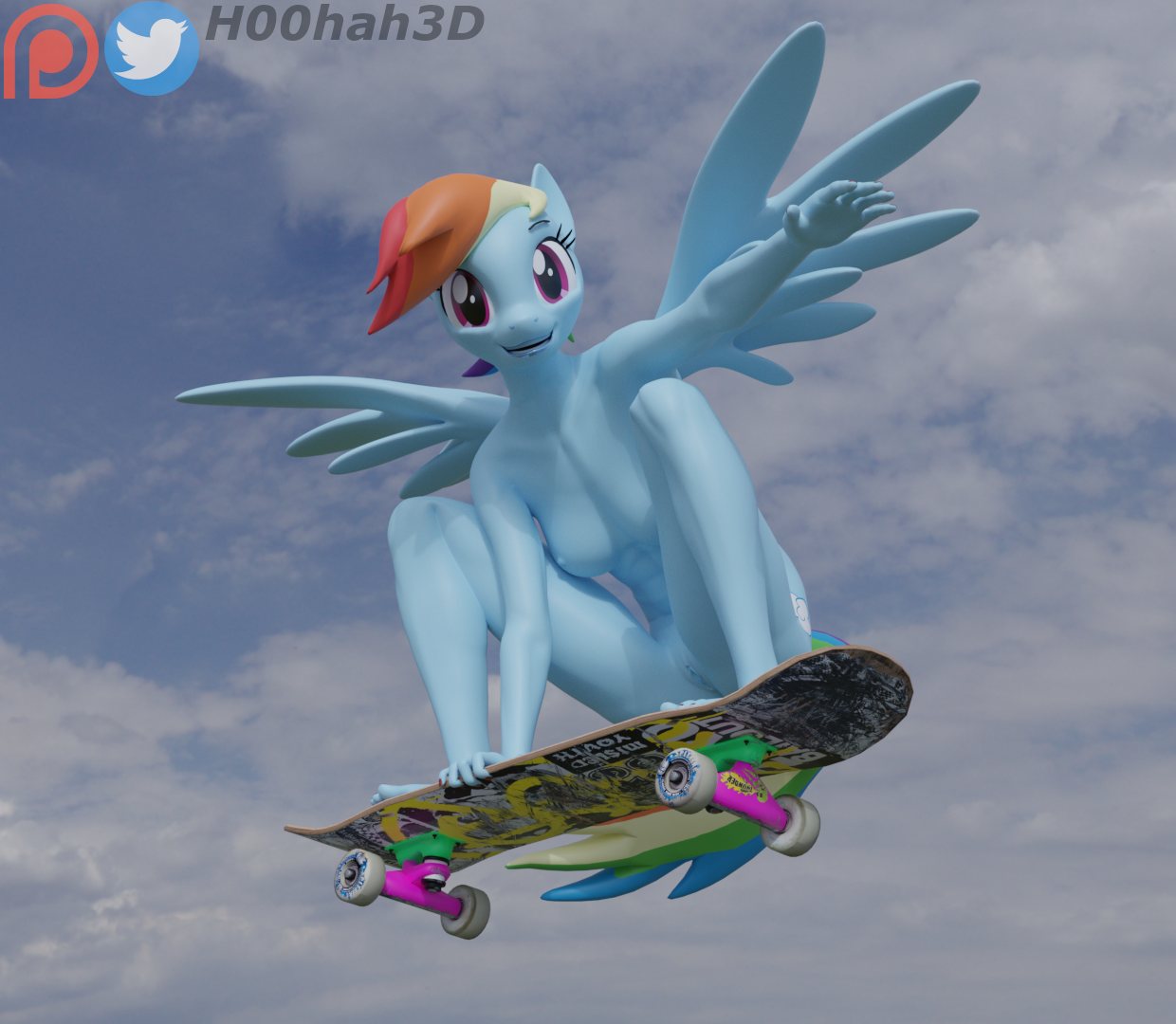 Rainbow Dash (Mlp) Rule 34 Image