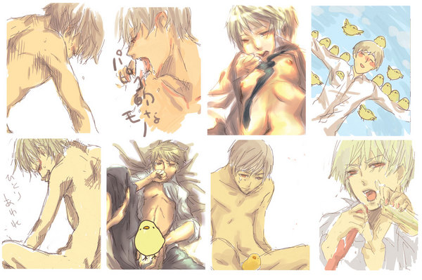 Gilbert Weillschmidt (Axis Powers Hetalia) Rule 34 Image