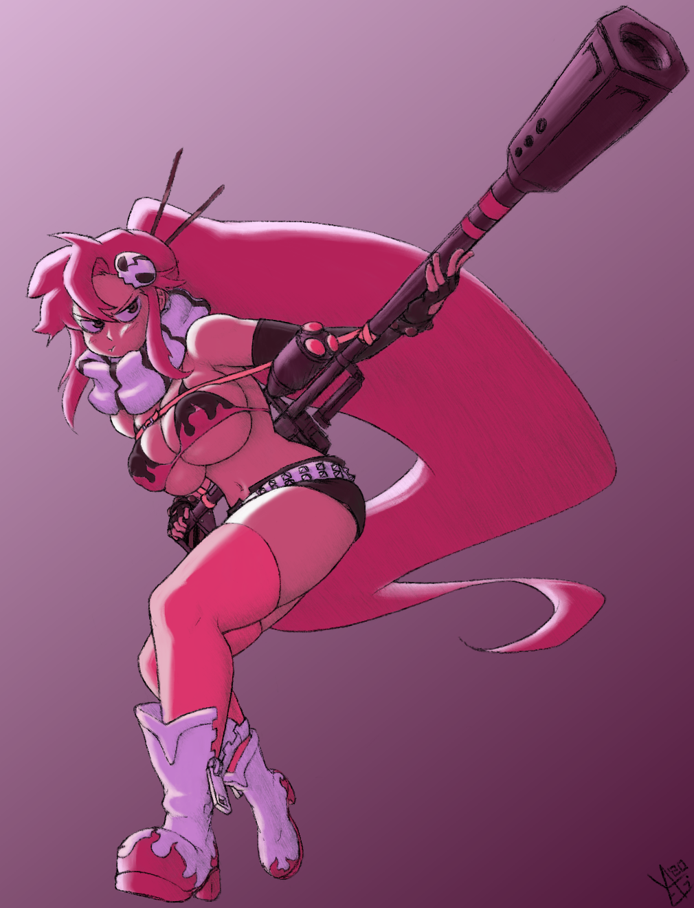 Yoko Littner (Tengen Toppa Gurren Lagann) Rule 34 Image