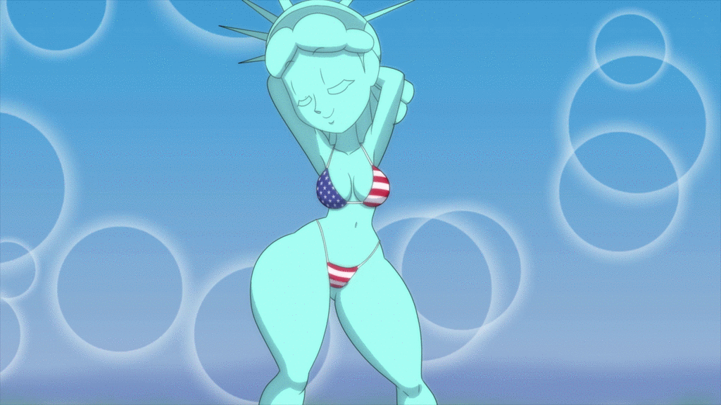 Statue Of Liberty (4th Of July) Rule 34 Image