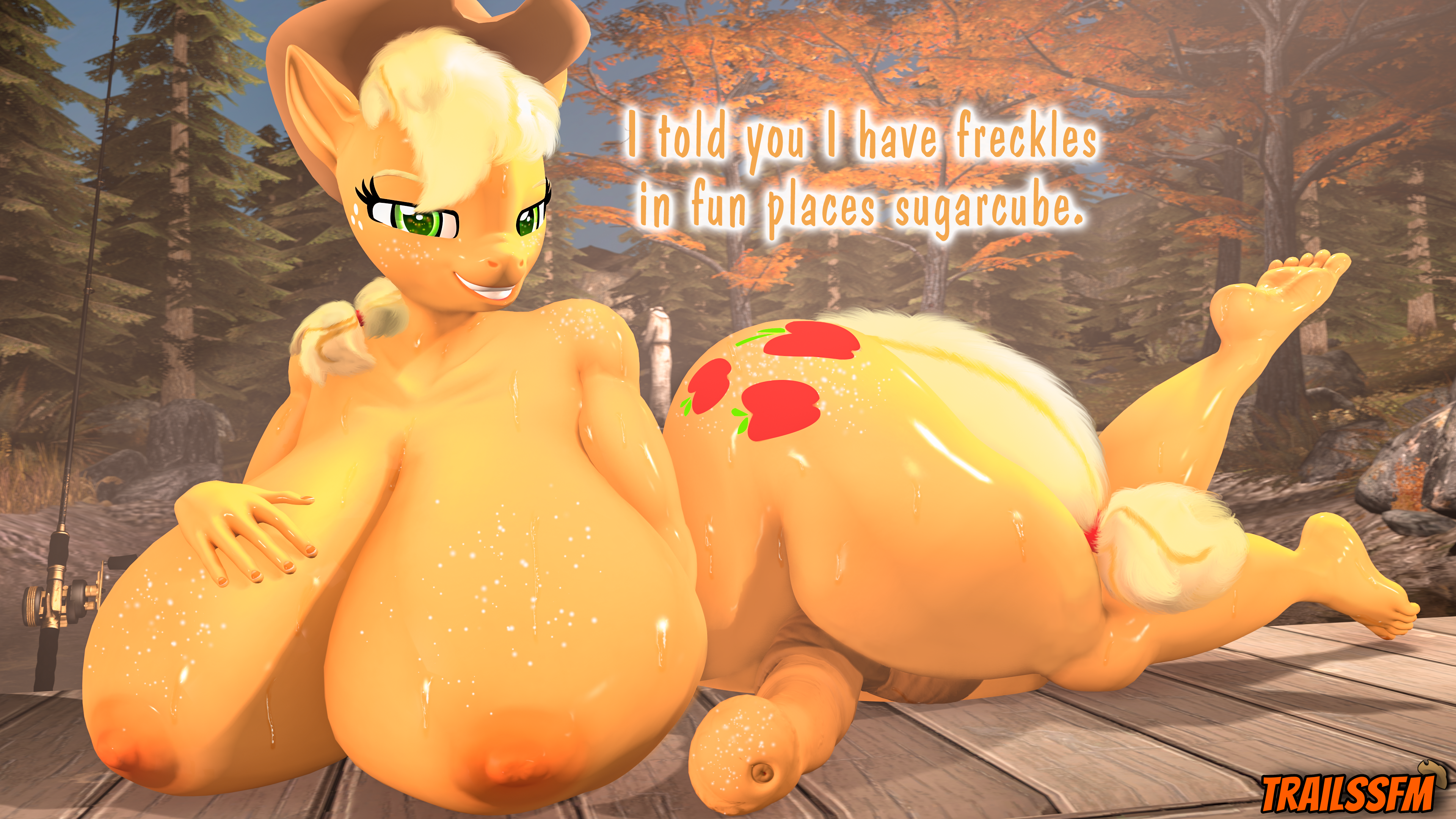 Applejack (Mlp) Rule 34 Image
