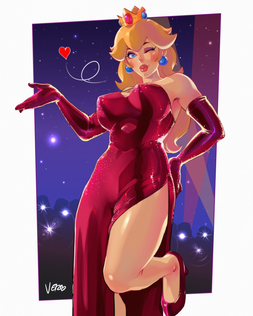 Princess Peach (Mario (Series)) Rule 34 Image