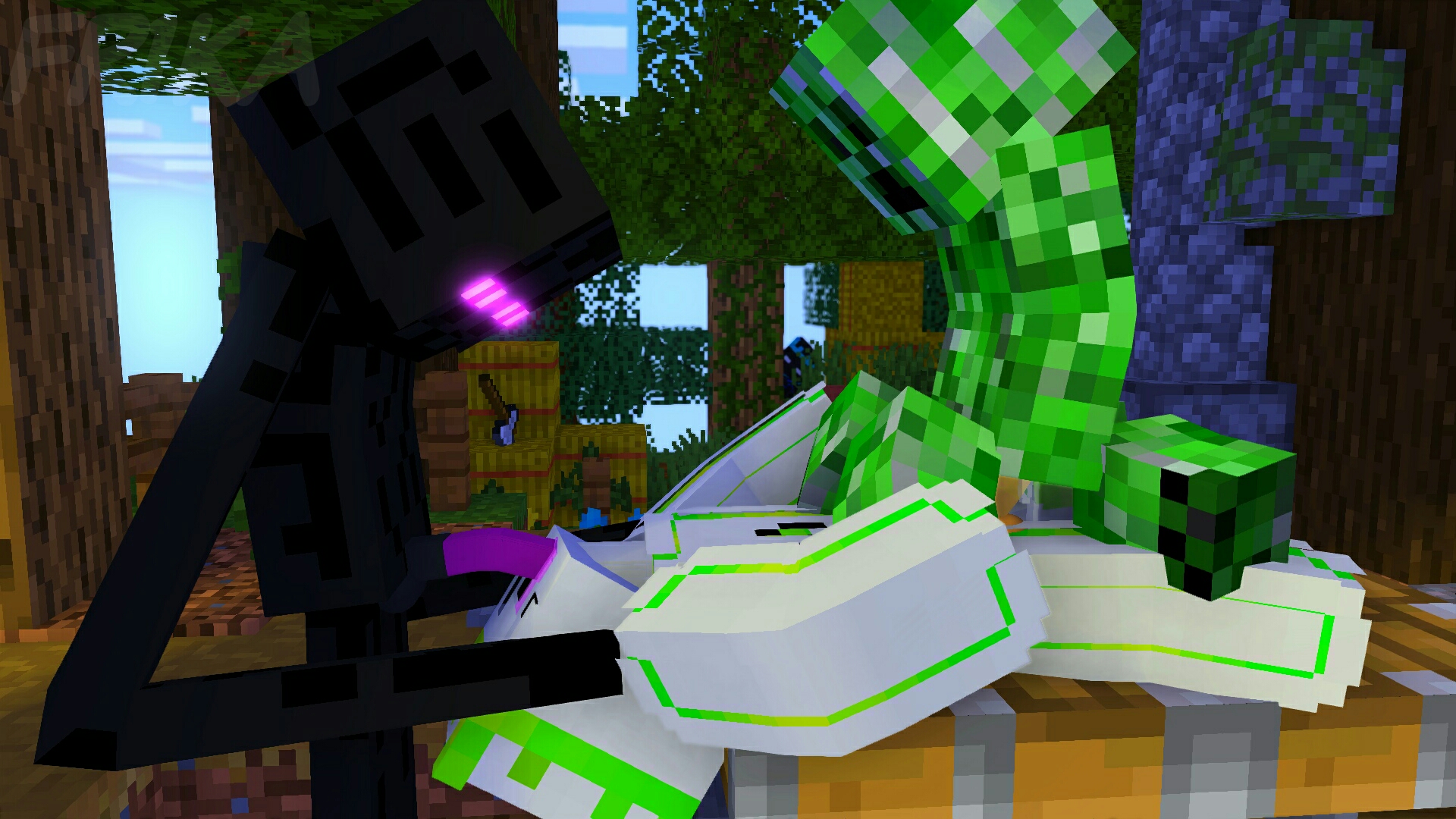 Creeper (Minecraft) Rule 34 Image