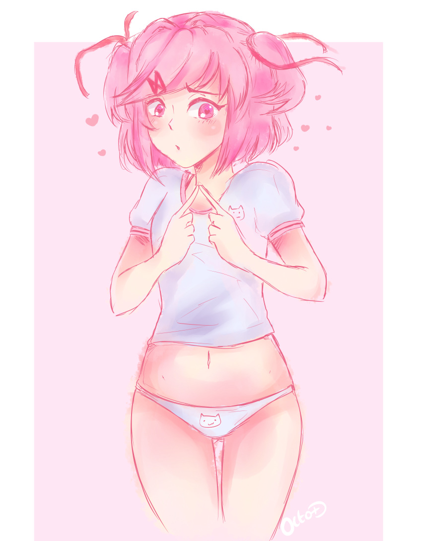 Natsuki (Doki Doki Literature Club) Rule 34 Image