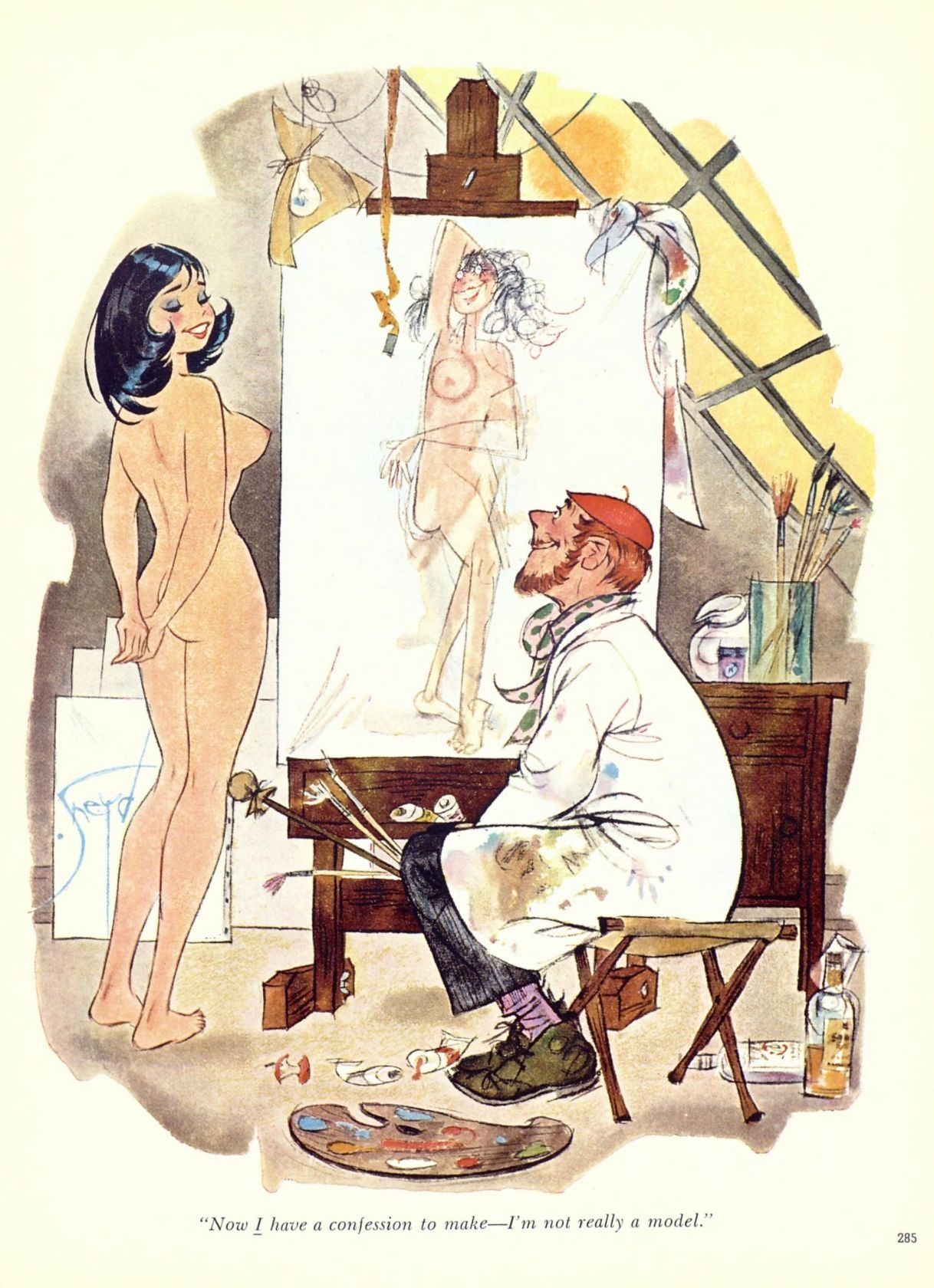 Traditional Media (Artwork) Rule 34 Image