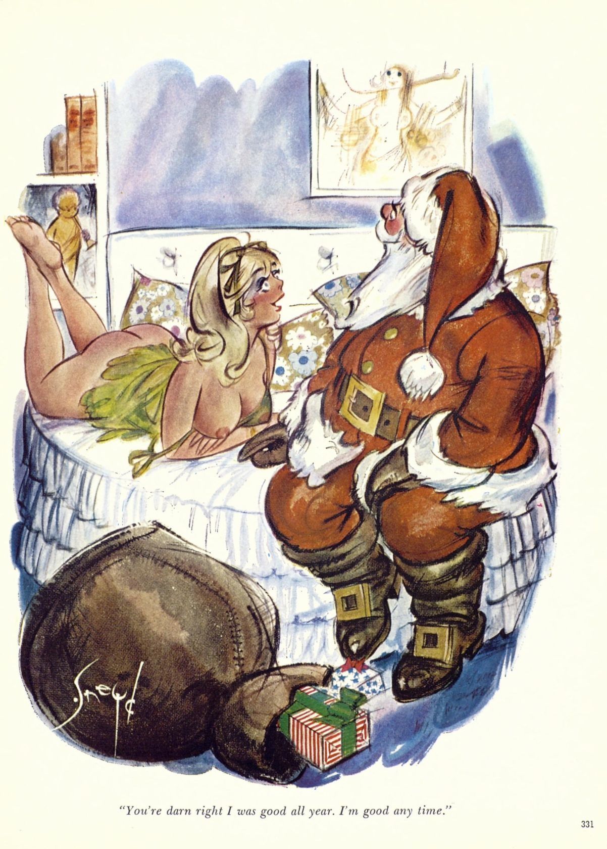 Santa Claus Rule 34 Image