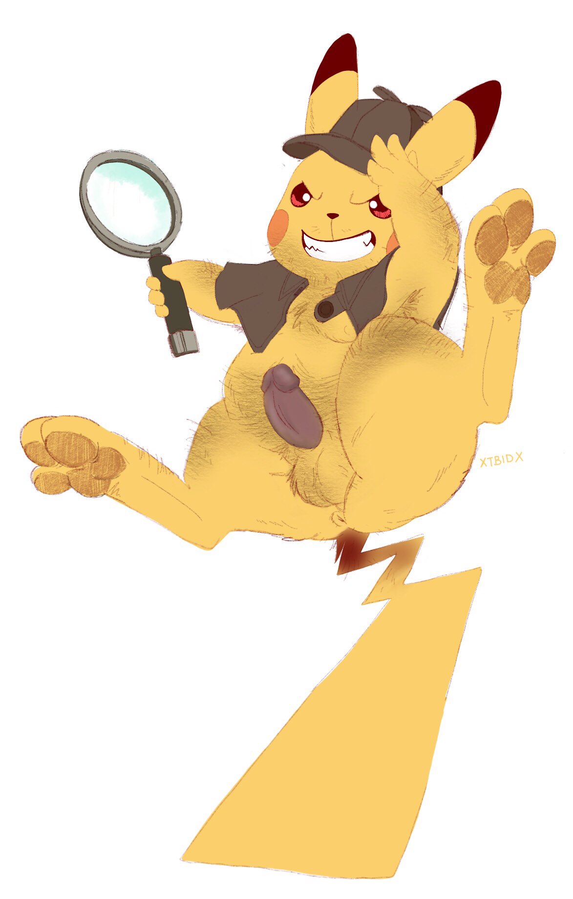 Detective Pikachu (Detective Pikachu (Series)) Rule 34 Image