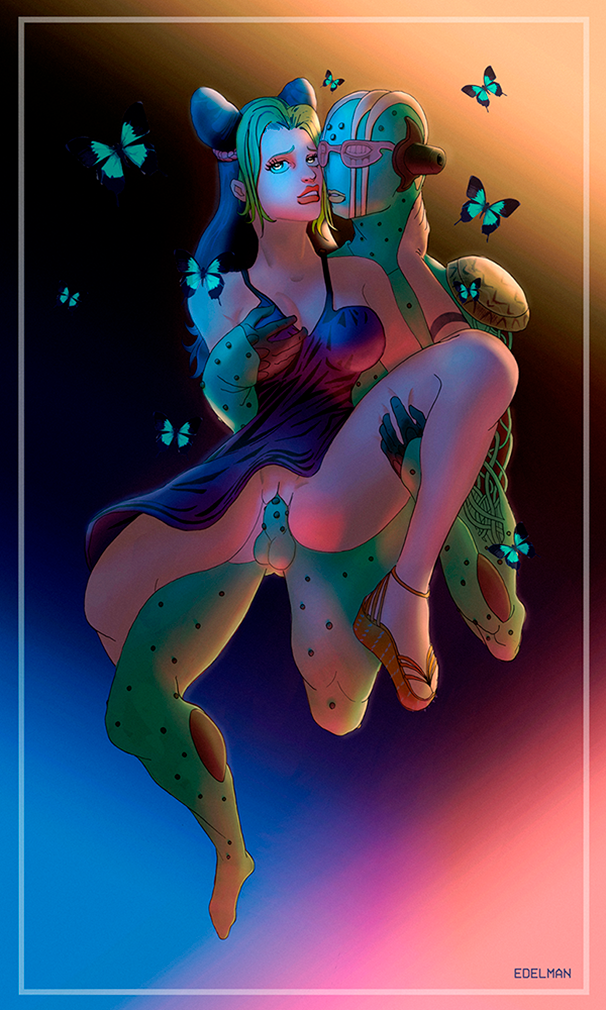 Jolyne Kujo (Jojo'S Bizarre Adventure) Rule 34 Image