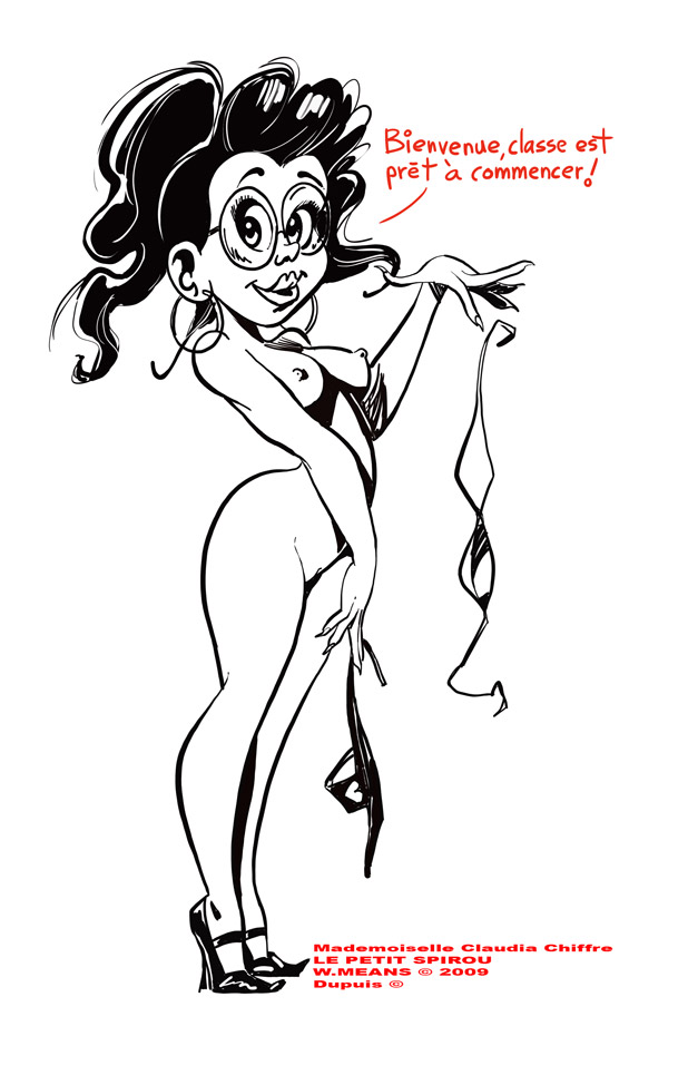 Claudia Chiffre (Spirou Magazine) Rule 34 Image