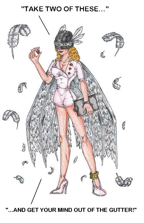 Angewomon (Digimon) Rule 34 Image