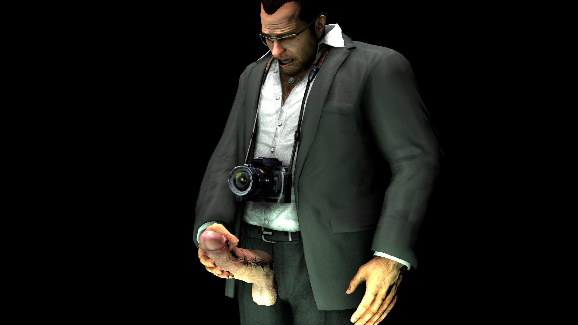 Frank West (Dead Rising) Rule 34 Image