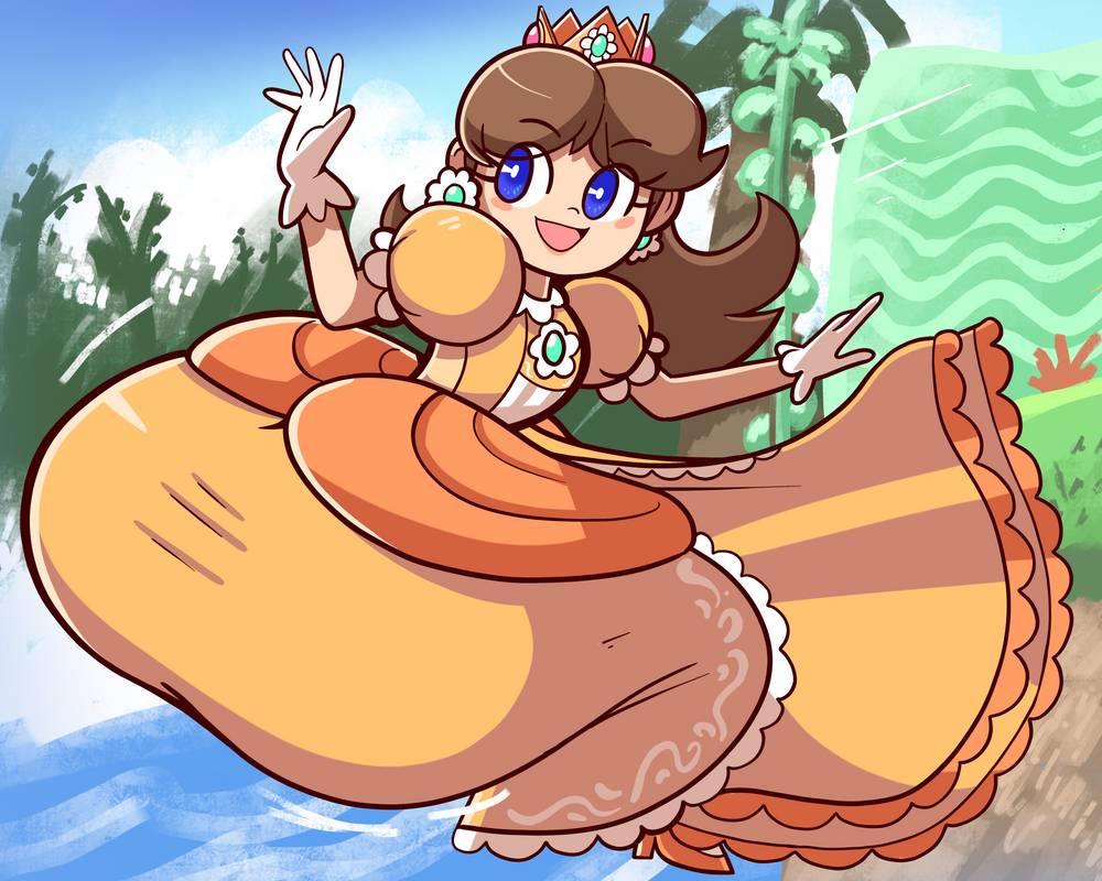Princess Daisy (Mario (Series)) Rule 34 Image