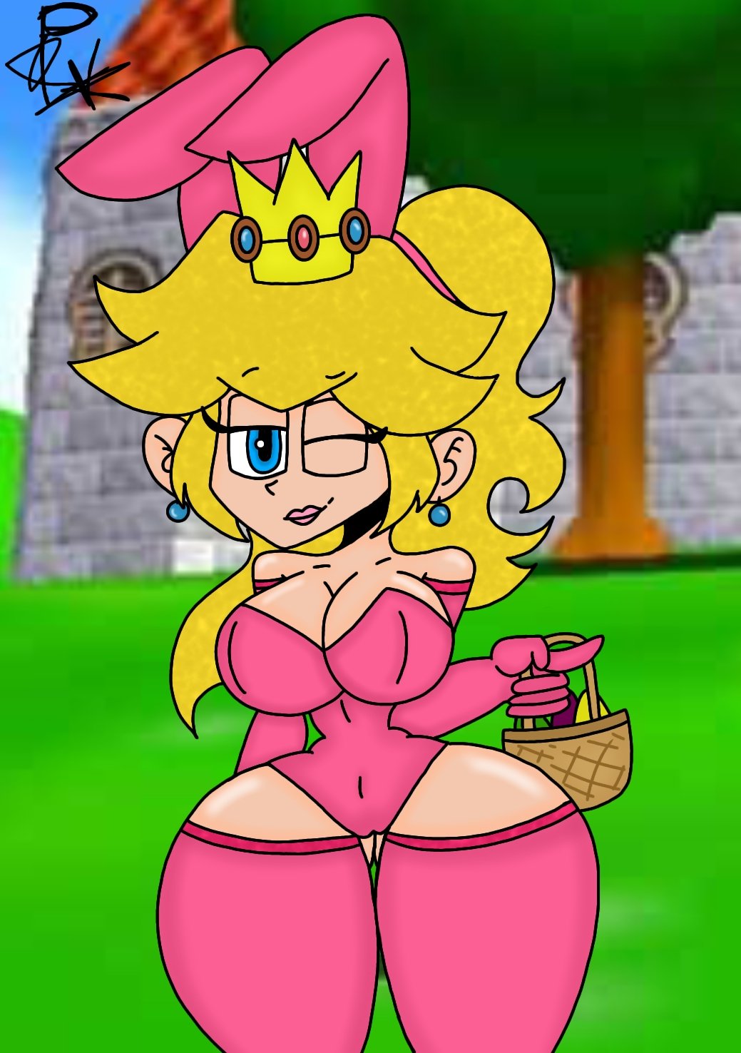 Princess Peach (Mario (Series)) Rule 34 Image