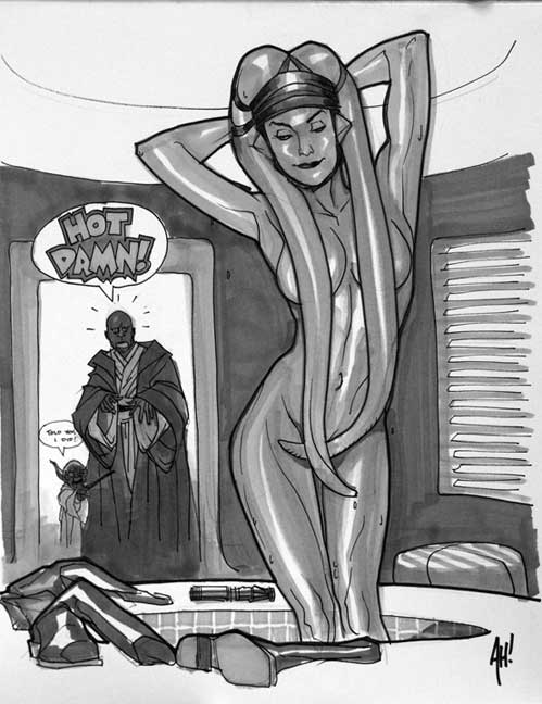 Aayla Secura (Star Wars) Rule 34 Image