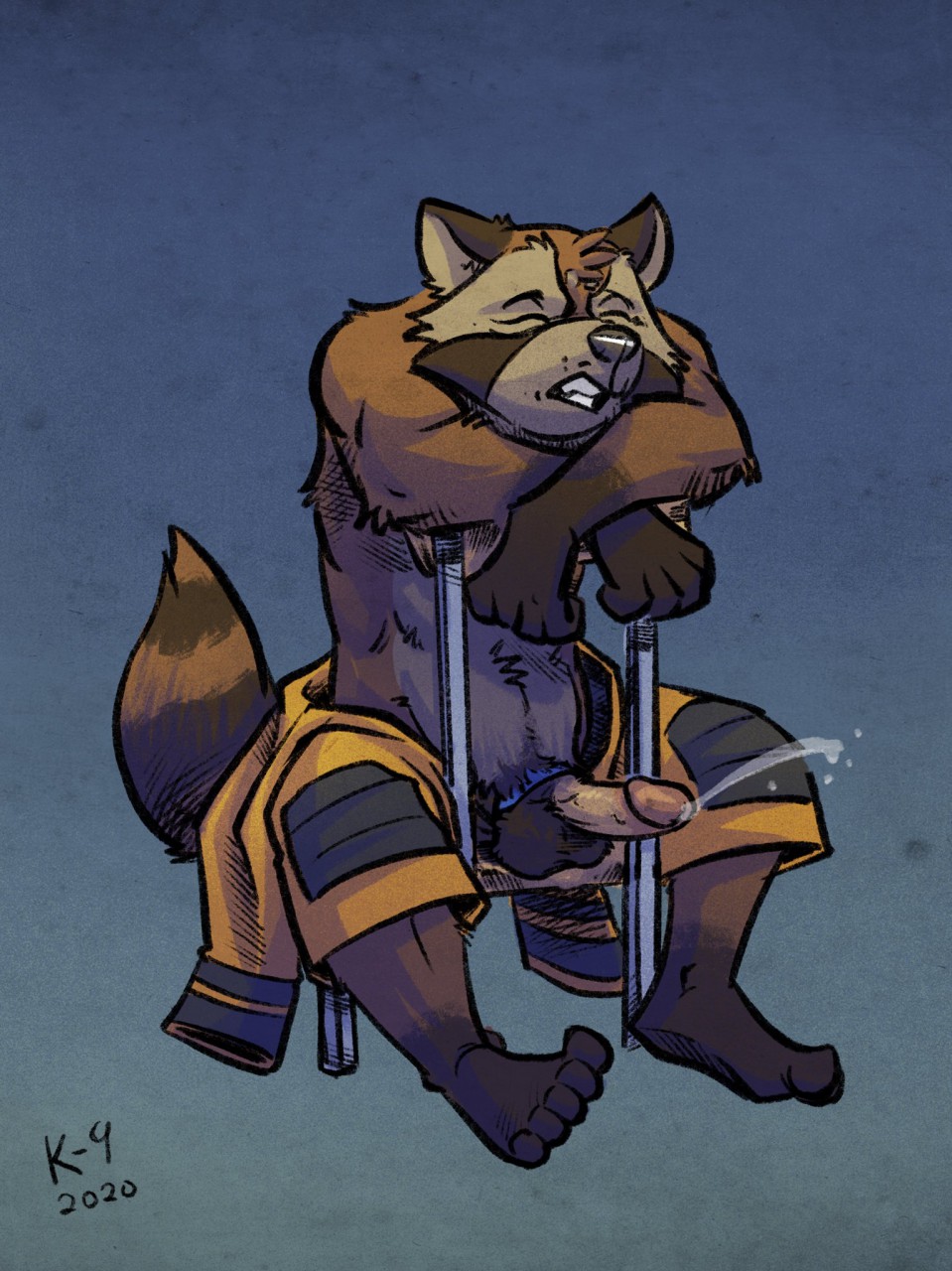Rocket Raccoon (Guardians Of The Galaxy) Rule 34 Image