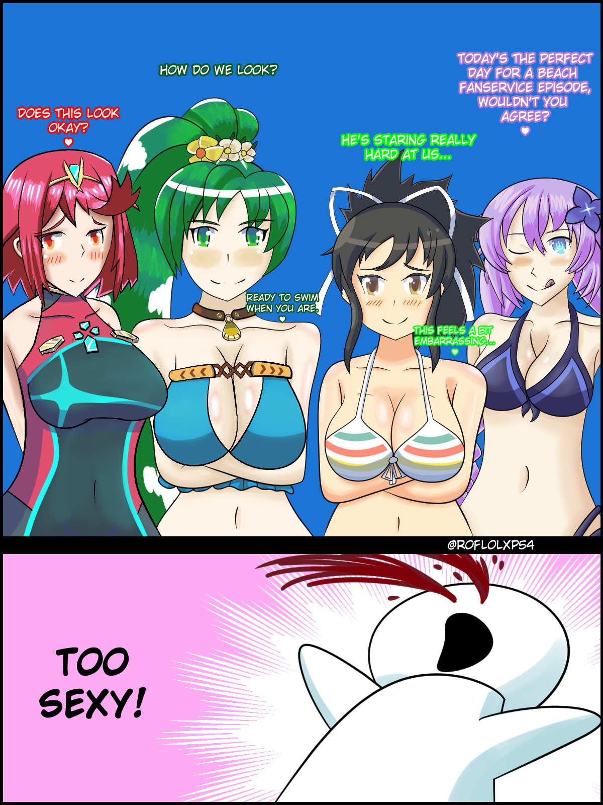 Asuka (Senran Kagura) Rule 34 Image