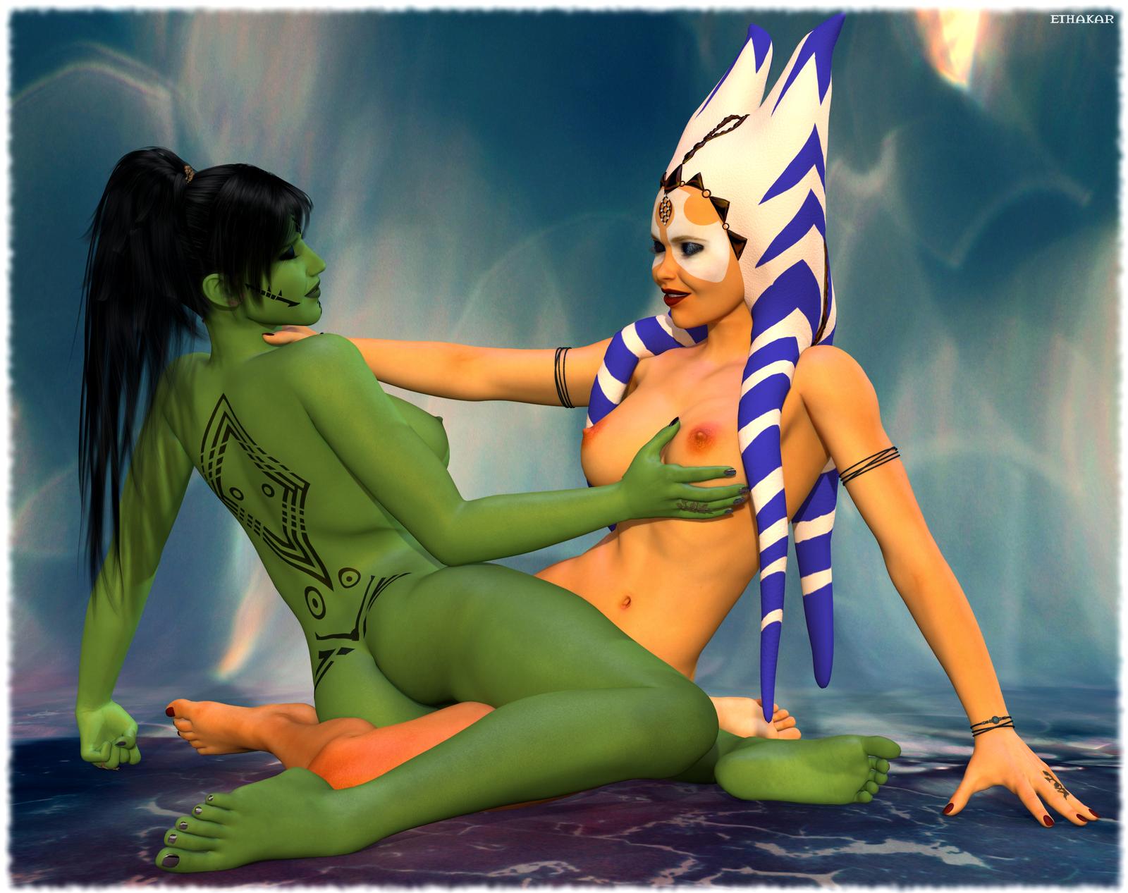 Mirialan (Ashara Zavros) Rule 34 Image