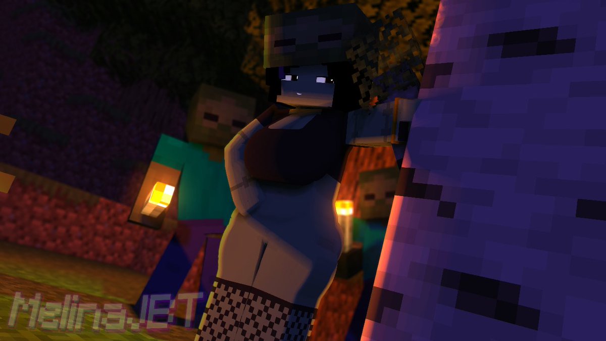 Zombie Girl (Minecraft) Rule 34 Image