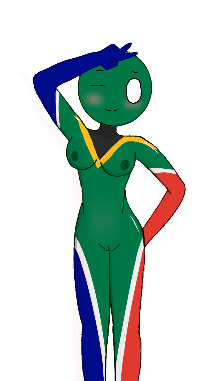South Africa (Countryhumans) Rule 34 Image