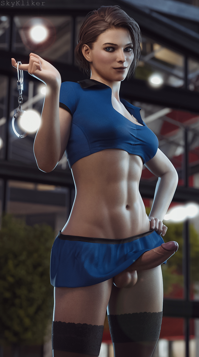 Jill Valentine (Capcom) Rule 34 Image