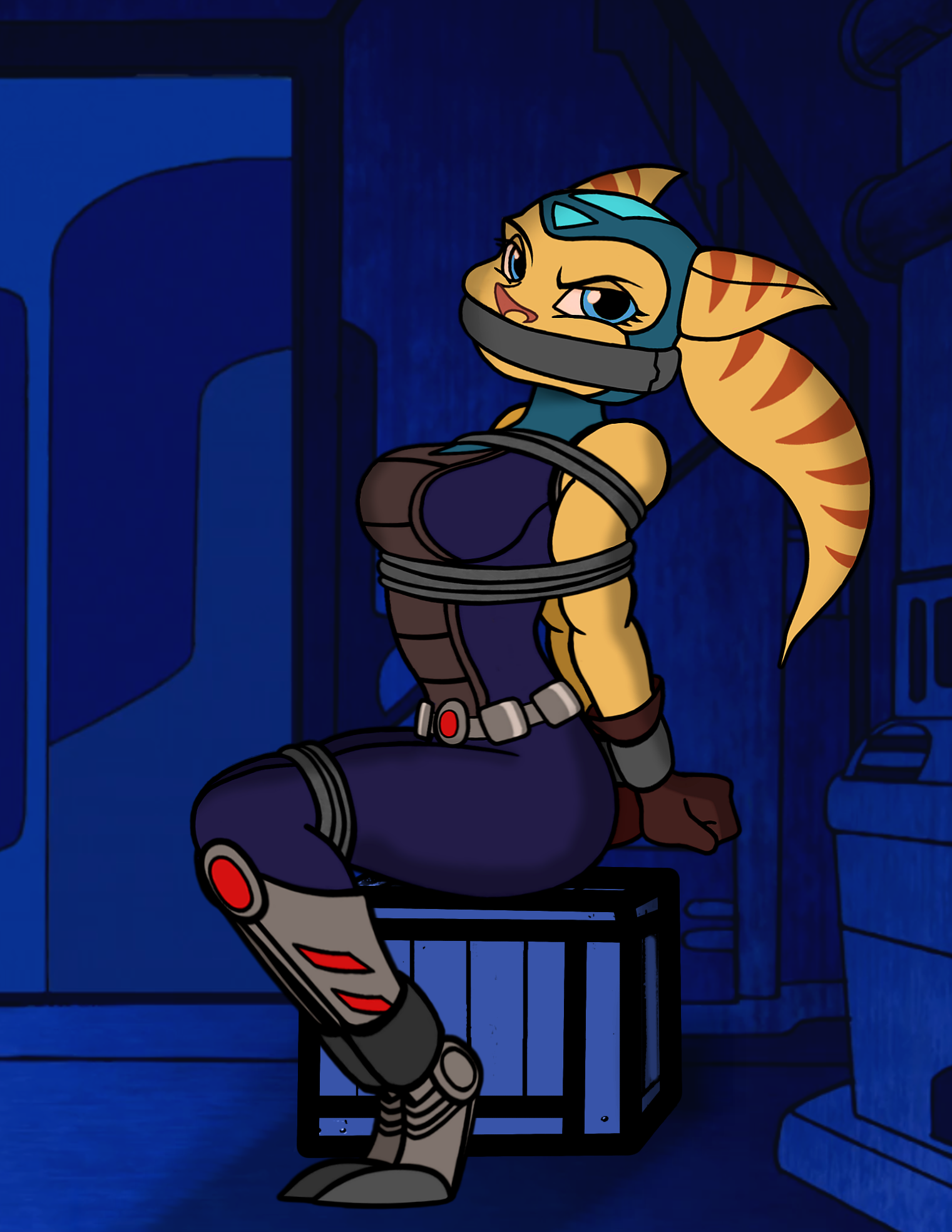 Angela Cross (Ratchet And Clank) Rule 34 Image