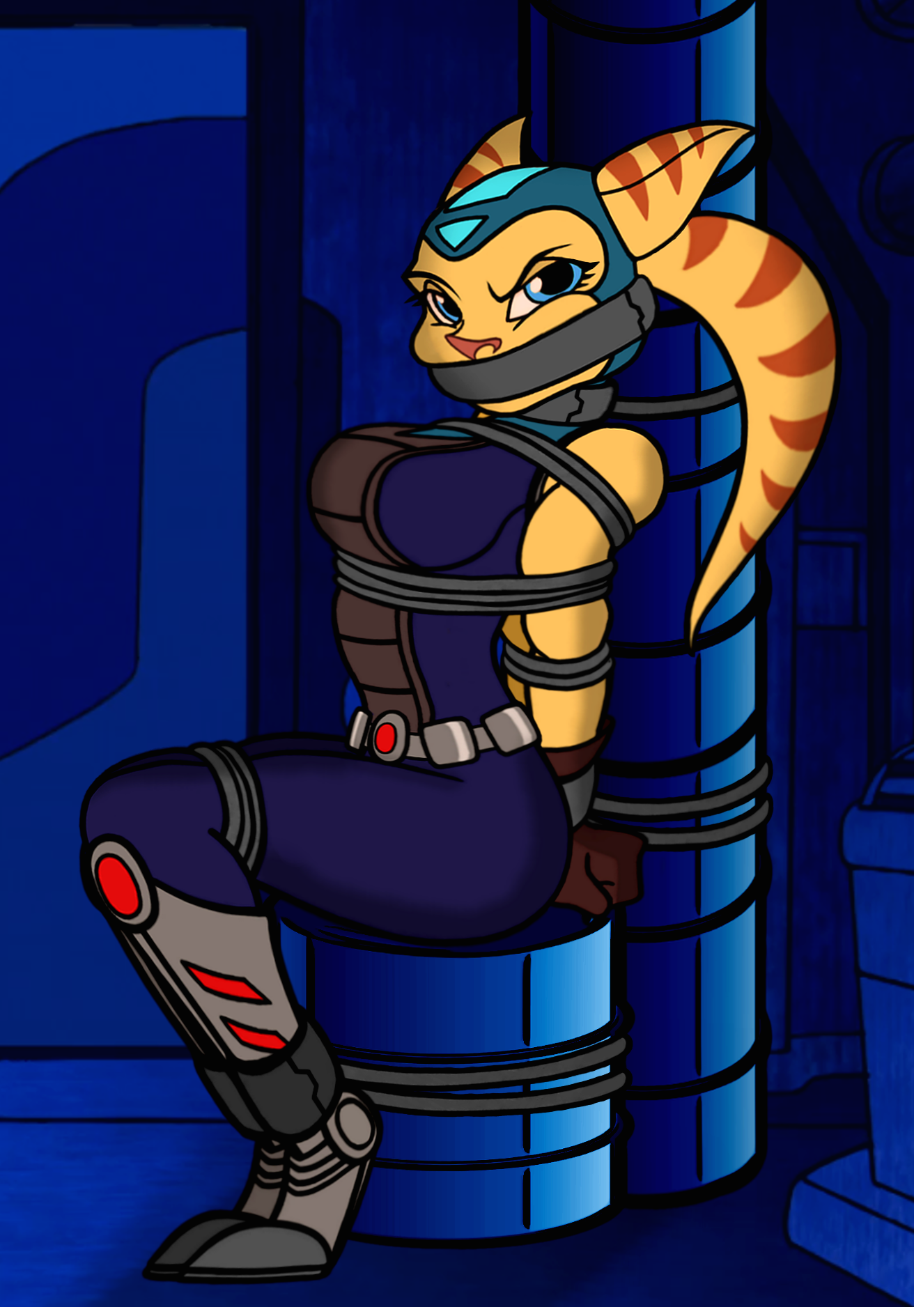 Angela Cross (Ratchet And Clank) Rule 34 Image