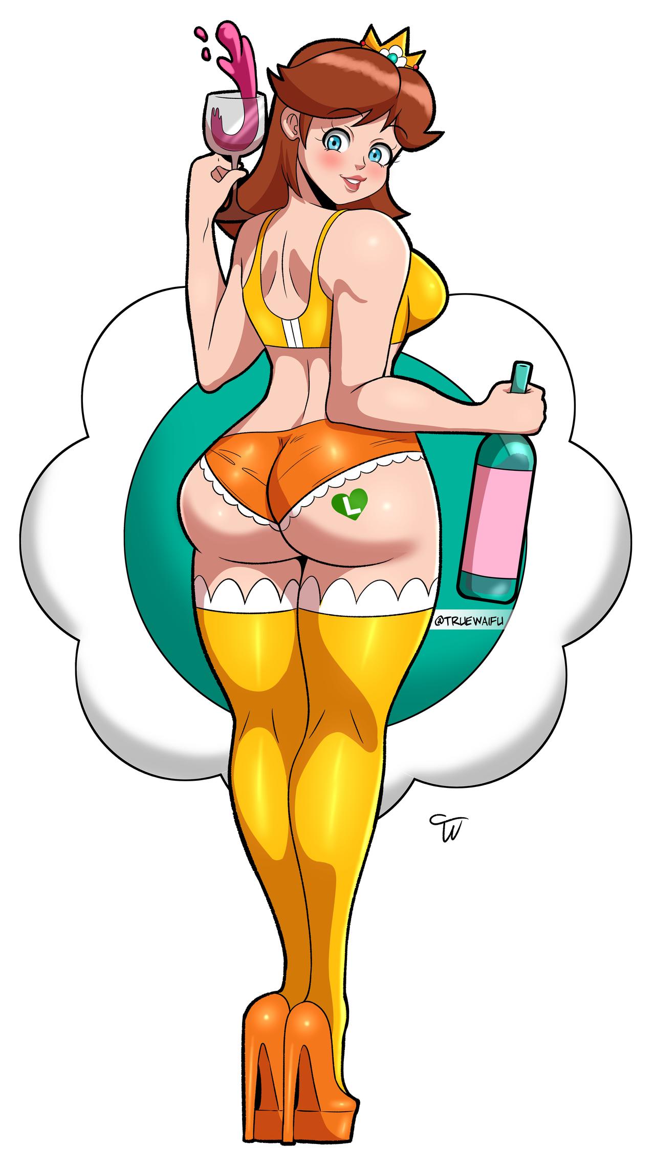 Princess Daisy (Mario (Series)) Rule 34 Image