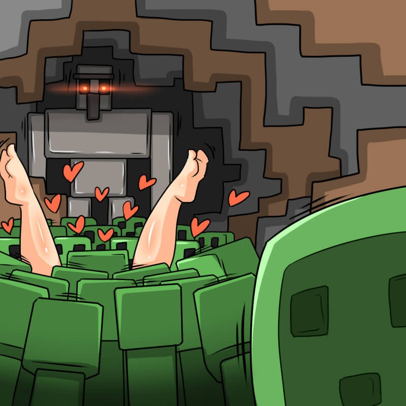 Creeper (Minecraft) Rule 34 Image