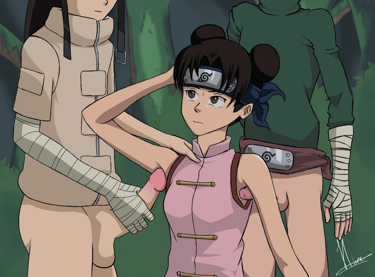Hyuuga Neji (Naruto) Rule 34 Image