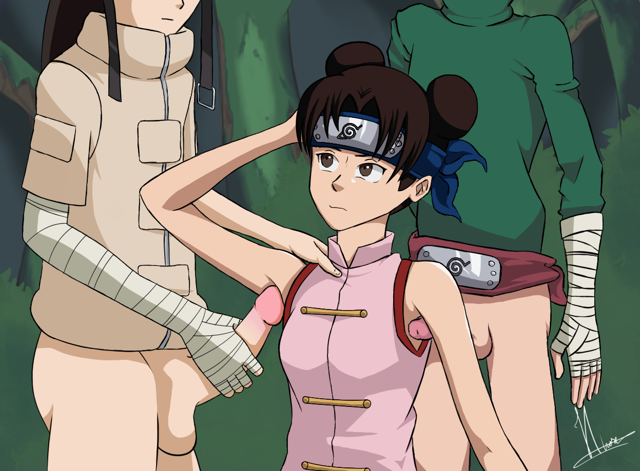 Hyuuga Neji (Naruto) Rule 34 Image