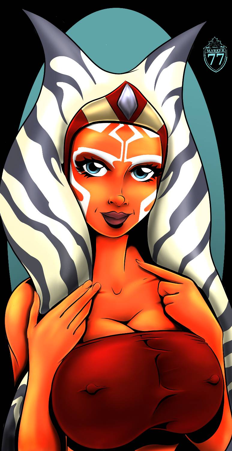 Ahsoka Tano (Star Wars) Rule 34 Image
