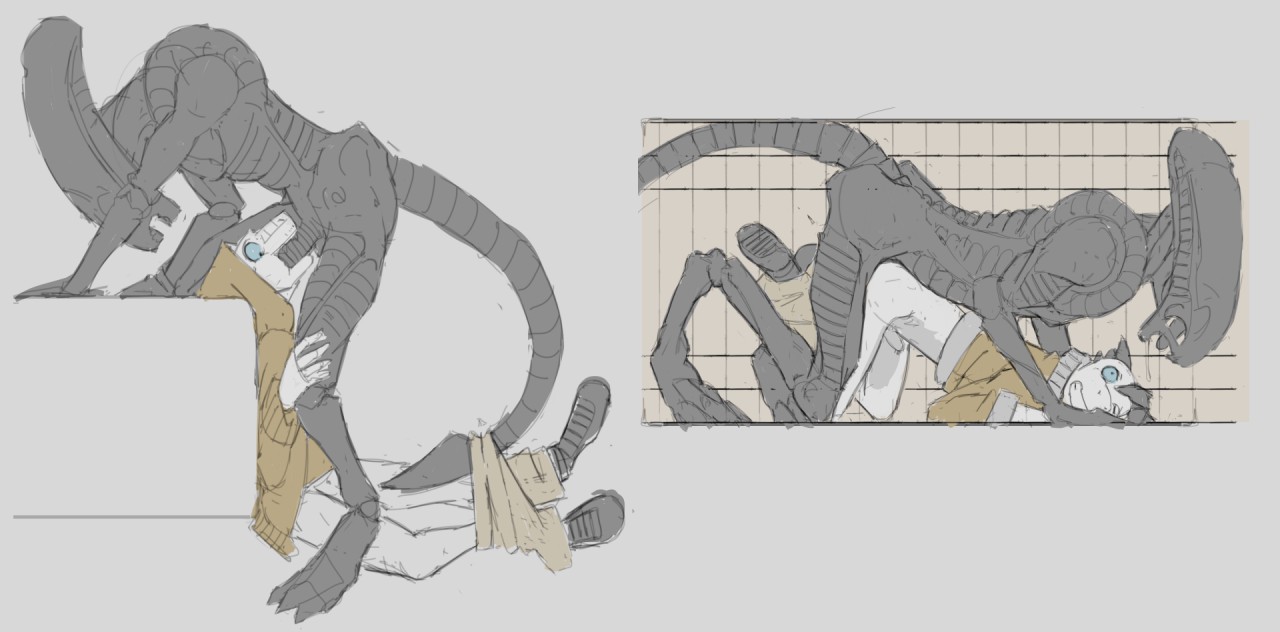 Male Xenomorph (Alien (Franchise)) Rule 34 Image