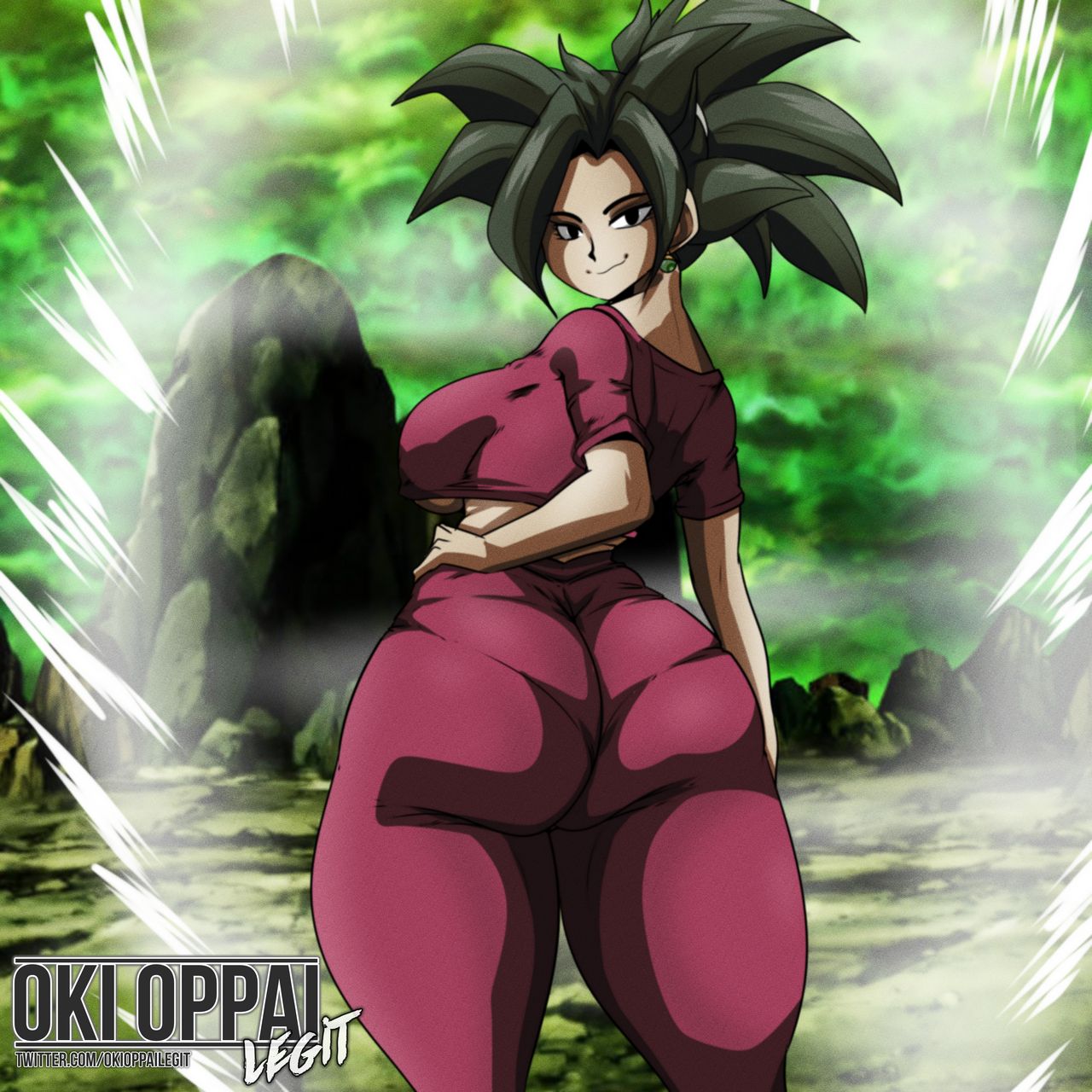 Base Form Kefla (Dragon Ball) Rule 34 Image