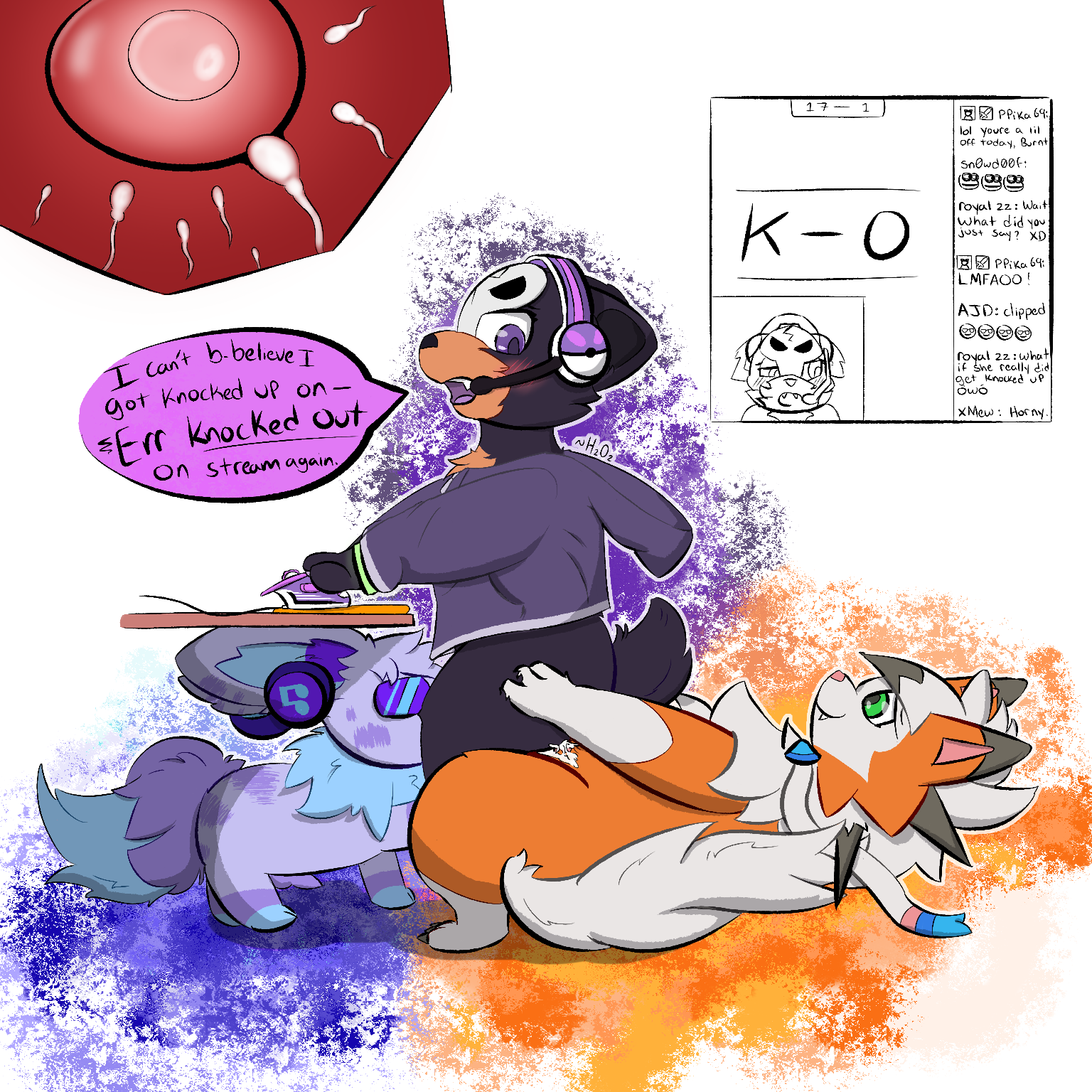 Dusk Lycanroc (Nintendo) Rule 34 Image
